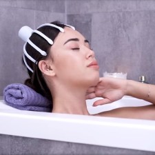 Masseur de tête 360° - Sans fil - Massage anti stress et relaxation