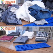 Plier facilement votre vêtement en 3 secondes et gagner de la place dans vos armoires