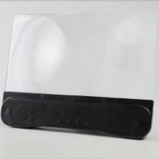 Loupe agrandisseur d'écran avec haut parleur Bluetooth sans fil rechargeable.