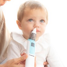 Aspirateur nasal bébé rechargeable - mouche-bébé électrique portable et hygiénique